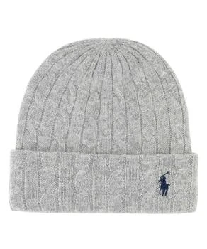 推荐Polo Ralph Lauren Pony Embroidered Cable-Knit Beanie商品