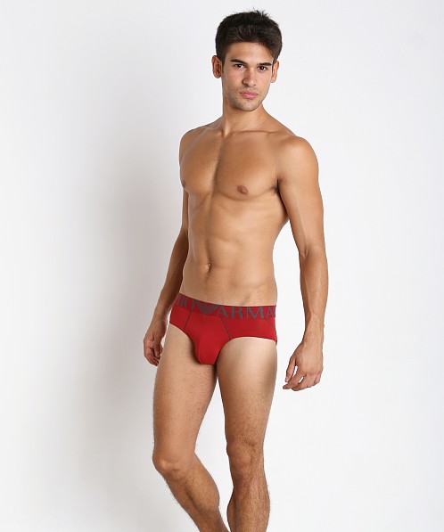 时尚阿玛尼内裤男装, Emporio Armani | EMPORIO ARMANI 男红色男士内裤 110814-5A529-13174商品图片 5.7折, 独家减免邮费