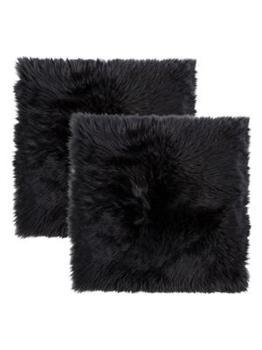 商品Natural | 2-Pack Sheepskin Seat Cover Set,商家Saks OFF 5TH,价格¥673图片