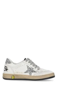 Golden Goose | Golden Goose Kids Ball Star Round Toe Sneakers,商家Cettire,价格¥1095