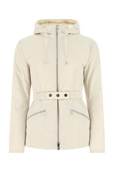 moncler羽绒服女, Moncler | Sand polyester Hendaye down jacket Nd Moncler Donna商品图片 