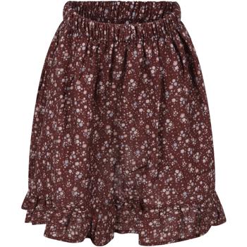 推荐Coco Au Lait Brown Skirt For Gilr With All-over Flowers商品