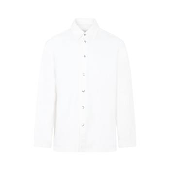 商品Jil Sander | Jil Sander Long-Sleeved Buttoned Denim Shirt,商家Cettire,价格¥6901图片