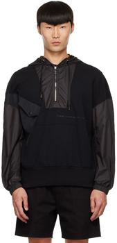 product Black Hybrid Anorak Hoodie image