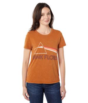 pink floyd, Lucky Brand | Pink Floyd Triangle Beam Classic Graphic Crew商品图片 5.5折