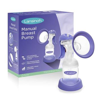 商品Lansinoh Manual Breast Pump, Portable Hand Pump for Breastfeeding, 1 Ea,商家MyOTCStore,价格¥202图片