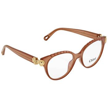 Chloé | Chloe Ladies Pink Square Eyeglass Frames CE2733 272 52商品图片,1.6折
