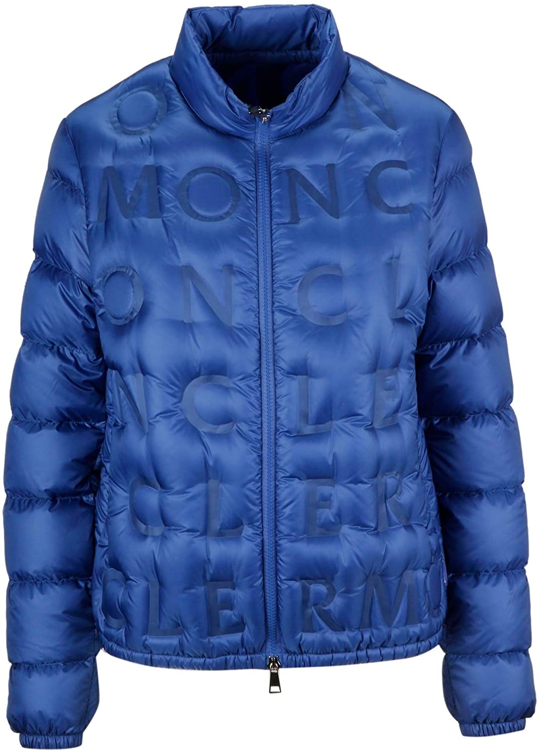 推荐Moncler 女士暗纹蓝色羽绒服   4537600C0002752商品