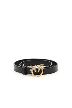 Love Leather, PINKO | Pinko Love Birds Leather Thin Belt商品图片 7.4折