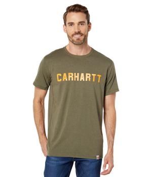 Carhartt | Force Relaxed Fit Midweight Short Sleeve Block Logo Graphic T-Shirt商品图片,