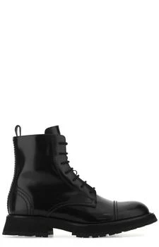 Alexander McQueen | Alexander McQueen Lace-Up Ankle Boots 5.6折起, 独家减免邮费