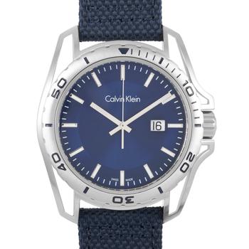 ck手表男是什么牌子, Calvin Klein | Calvin Klein Earth Blue Dial Watch K5Y31UVN商品图片 2.2折