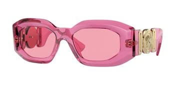 推荐Pink Irregular Men's Sunglasses VE4425U 542184 54商品