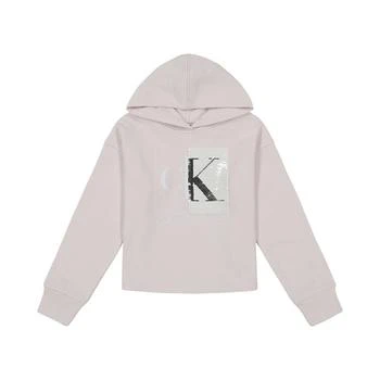 Calvin Klein | Big Girls Split Box Monogram Hoodie 4折