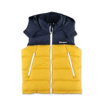 Timberland | Smanicato Blu In Nylon Con Cappuccio Bambino 独家减免邮费