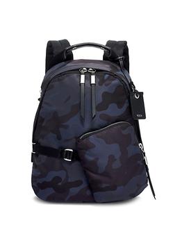 推荐Camouflage Leather-Trim Backpack商品