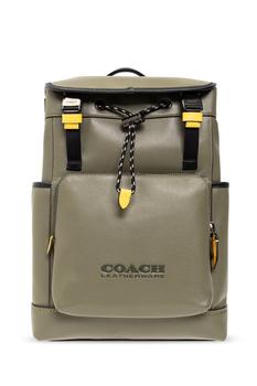 推荐Coach League Logo Embossed Backpack商品