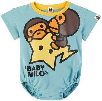 Bape | Baby Blue Baby Milo STA Bodysuit,商家Ssense US,价格¥664