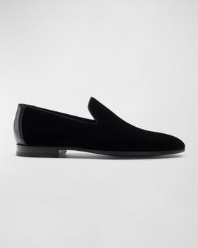 推荐Men's Velvet Venetian Loafers商品