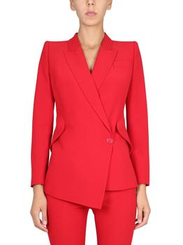 Alexander McQueen | JACKET WITH ASYMMETRICAL HEM商品图片,7.3折