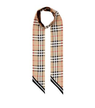burberry围巾真假, Burberry | Silk Vintage Check Scarf商品图片 