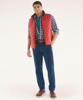 商品Brooks Brothers | Paddock Diamond Quilted Vest,商家Brooks Brothers,价格¥981图片