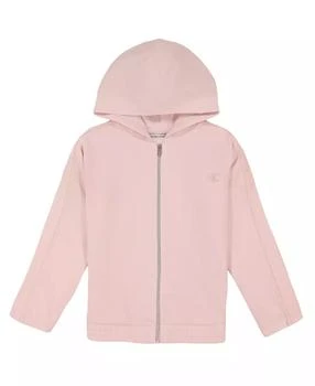 Calvin Klein | Big Girls Shimmer Zip Hoodie,商家Macy's,价格¥141