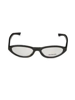 推荐53MM Narrow Oval Optical Glasses商品