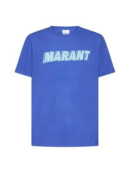 Isabel Marant | Isabel Marant Logo Printed Crewneck T-Shirt 4.1折起, 独家减免邮费