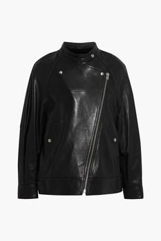 女士IRO, IRO | Cleasby oversized leather jacket商品图片 3.4折