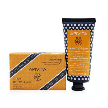 apivita是什么牌子, Apivita | Bee Protective Honey Set: Hand Cream + Natural Soap商品图片 额外8折, 额外八折
