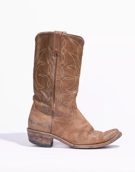 推荐Santa Fe Vintage 1970s Leather Cowboy Boots商品