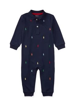 Ralph Lauren | Baby Boys Long Sleeve Solid Coverall,商家Belk,价格¥258