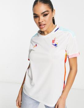 Adidas | adidas Football Belgium World Cup 2022 away shirt in white商品图片,额外9.5折, 额外九五折