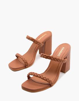 推荐KAANAS Binjai Double Braid Leather Heel商品
