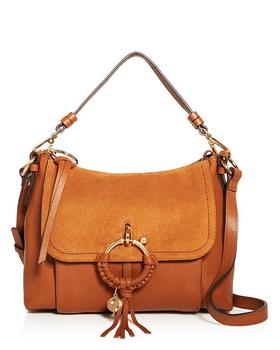 product Joan Small Leather & Suede Shoulder Bag image