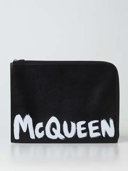 商品Alexander McQueen | Alexander McQueen leather document holder,商家GIGLIO.COM,价格¥4655图片
