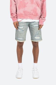 mnml短裤, MNML | R465 Denim Shorts - Blue商品图片 