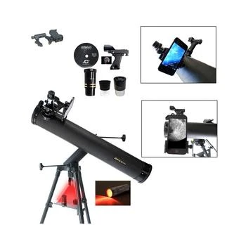 Cassini | 800 X 80 Telescope with Red Led Observation Light and Smartphone Adapter,商家Macy's,价格¥2528
