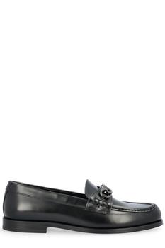 美国valentino sneaker, Valentino | Valentino VLogo Plaque Slip-On Loafers商品图片 