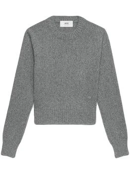 推荐AMI PARIS - Ami De Couer Cashmere Sweater商品