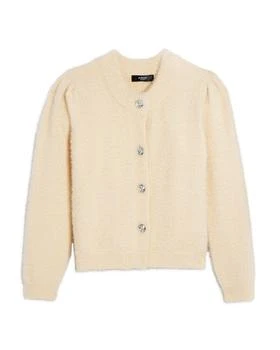 AQUA | Girls' Button Cardigan, Little Kid, Big Kid - Exclusive,商家Bloomingdale's,价格¥509