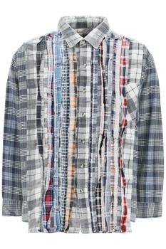 needle, Needles | Needles Panelled Button-Up Shirt商品图片 5.7折