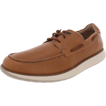 clarks un, Clarks | Clarks Mens Un Pilot Lace Leather Slip On Boat Shoes商品图片 4.3折