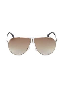 Carrera | 66MM Aviator Sunglasses商品图片,3.8折