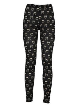 推荐Pinko All Over Logo Printed Stretch Leggings商品