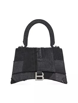 推荐Hourglass Small Handbag In Denim商品