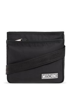 推荐Moschino Logo-Patch Zipped Messenger Bag商品