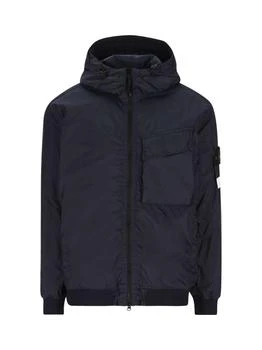 Stone Island | Stone Island Logo Patch Zip-Up Padded Jacket 4.8折