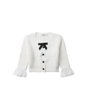 Self Portrait | Kids lace bib lace cardigan,商家I.T Eshop,价格¥802